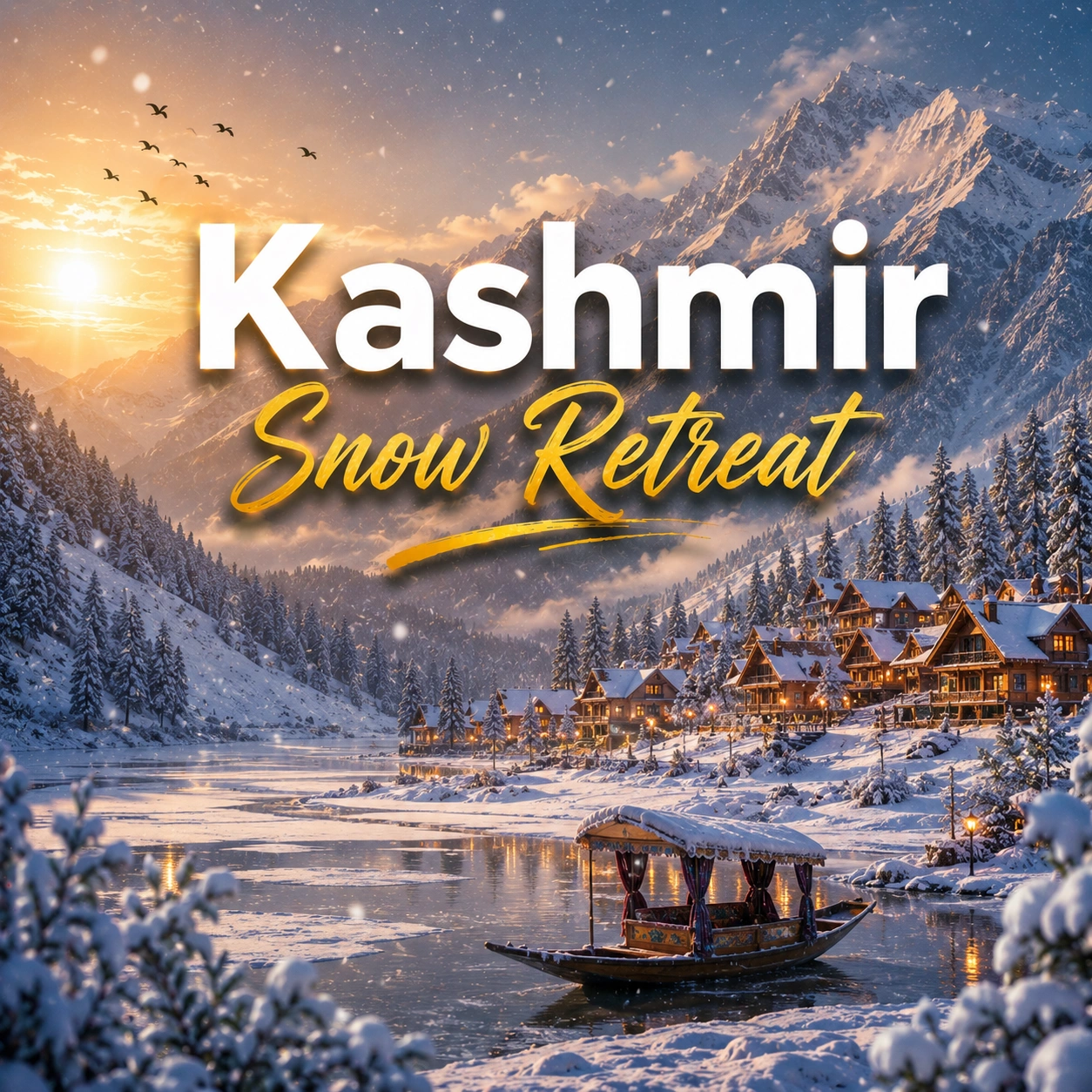Kashmir Snow Retreat