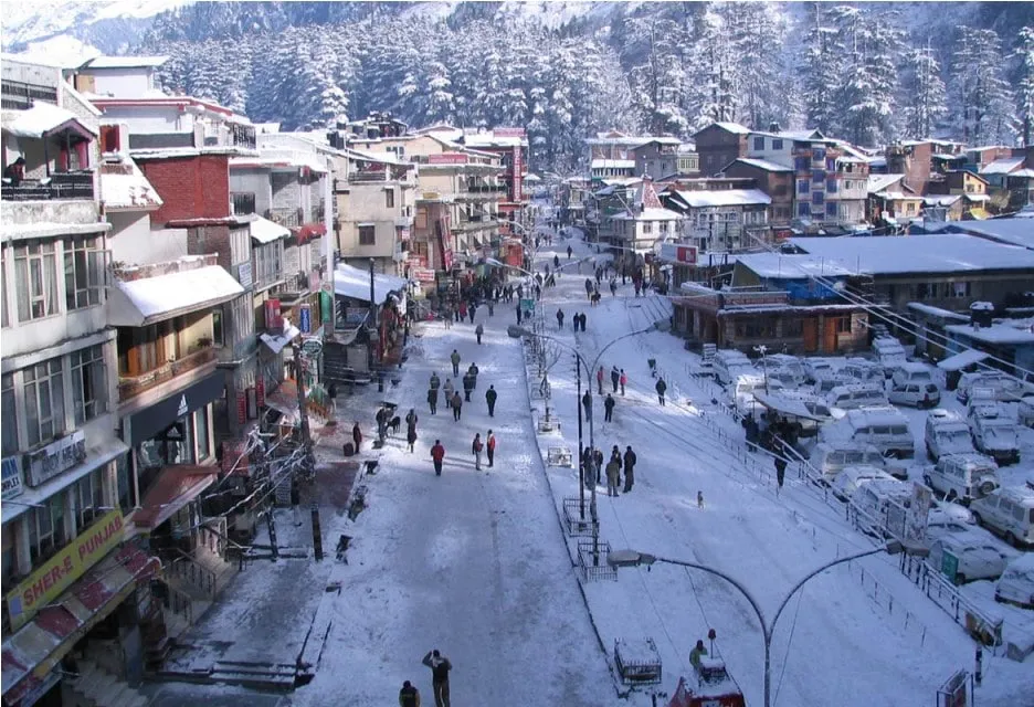 Mall Road Manali