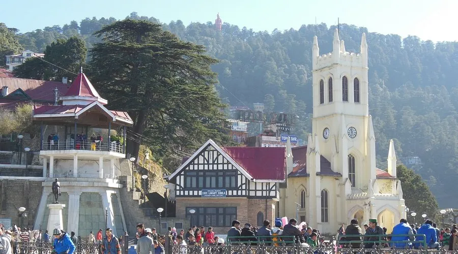 Mall Road Shimla